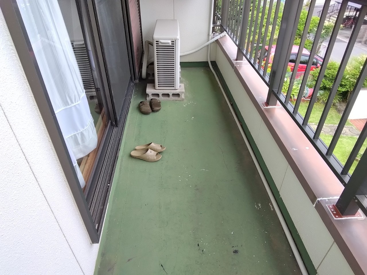 バルコニー　防水